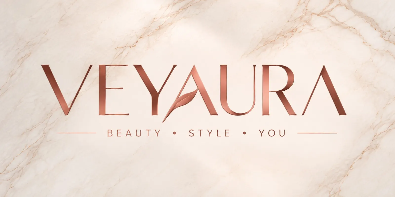 Veyaura — Beauty, Style, You on warm marble